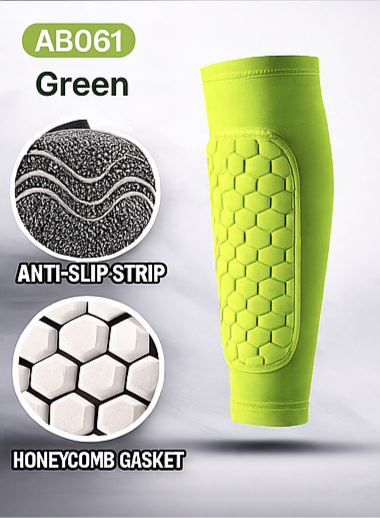 Espinilleras NexusProFit™ con Manga de Compresión – Protección Deportiva